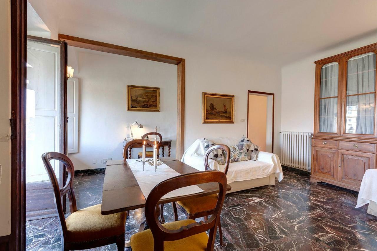 Historical Apartment Spectacular Arno View With Balcony From 12 Th Century. Florencie Exteriér fotografie