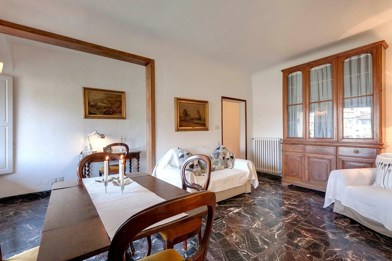 Historical Apartment Spectacular Arno View With Balcony From 12 Th Century. Florencie Exteriér fotografie